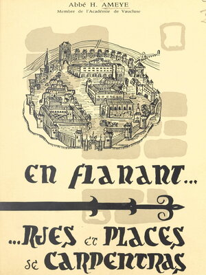 cover image of En flânant... rues et places de Carpentras